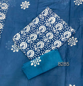 Block Print Elegant Cotton Suit Set - Yanchi